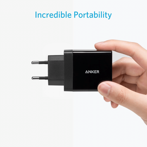 ANKER – Chargeur Power IQ Avec 2 Sorties USB (A2013L11) – Image 2